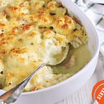 Cauliflower Pie in a Potato Crust