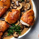 Chicken with Mushrooms and Thyme