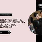 QUEENA SPARKLE: Conversation with a CEO - Queen.Z Jewellery Founder and CEO Ms Queena Zhang